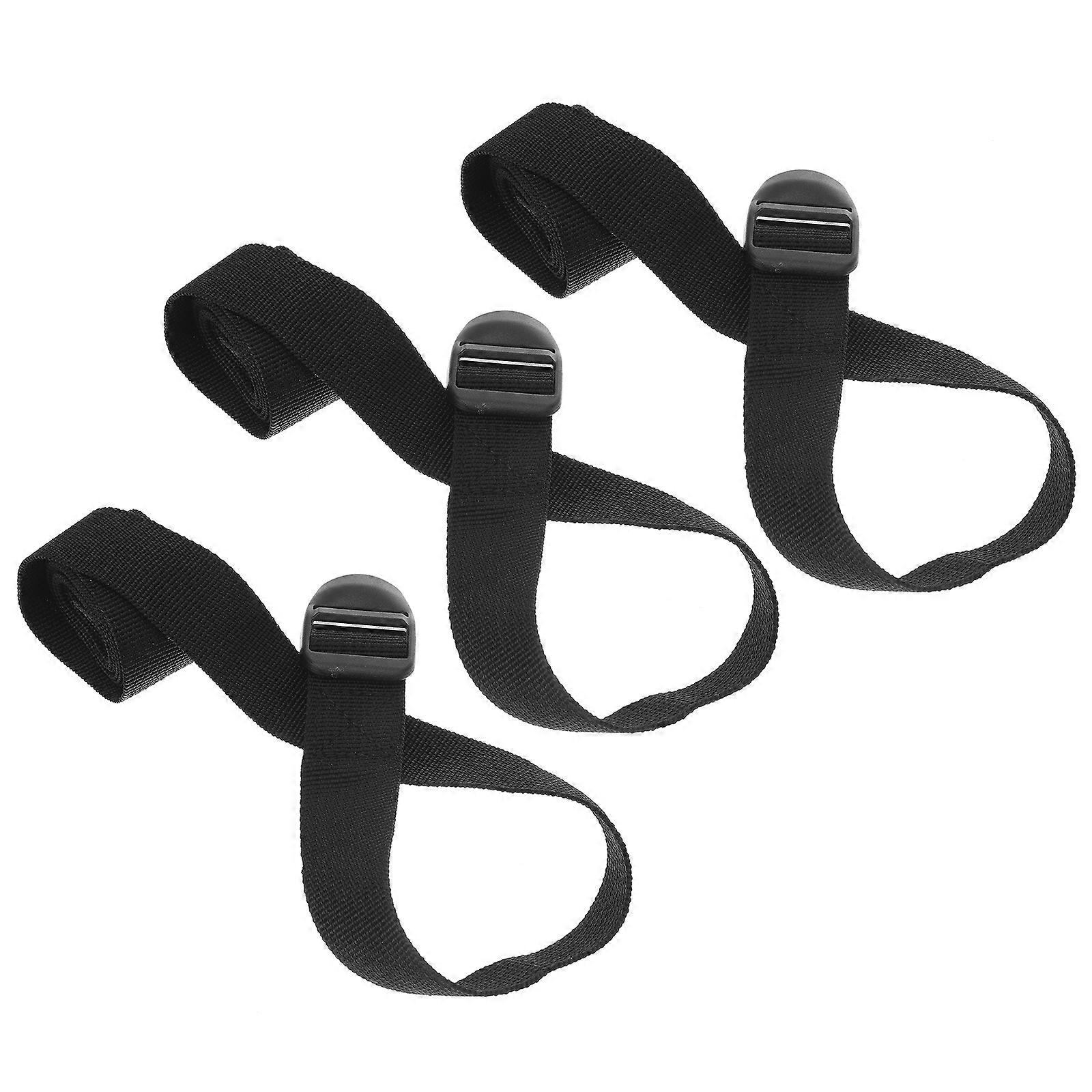 Ratchet Belts Tie Down Strap for Cargo Lashing 3Pcs with Press