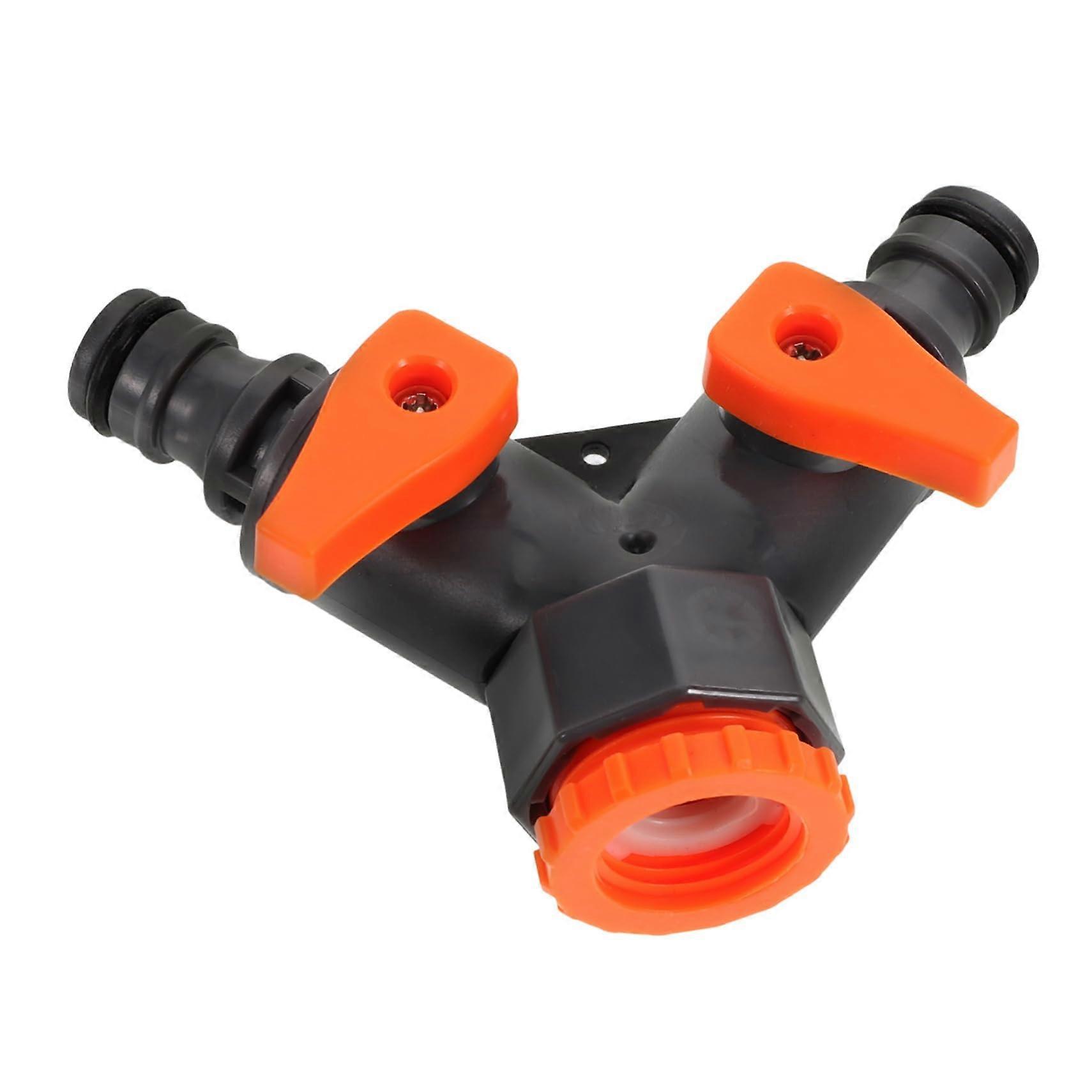 Washing machine adapter splitter, easy to install, ensures reliable connection for multiple water sources in households.