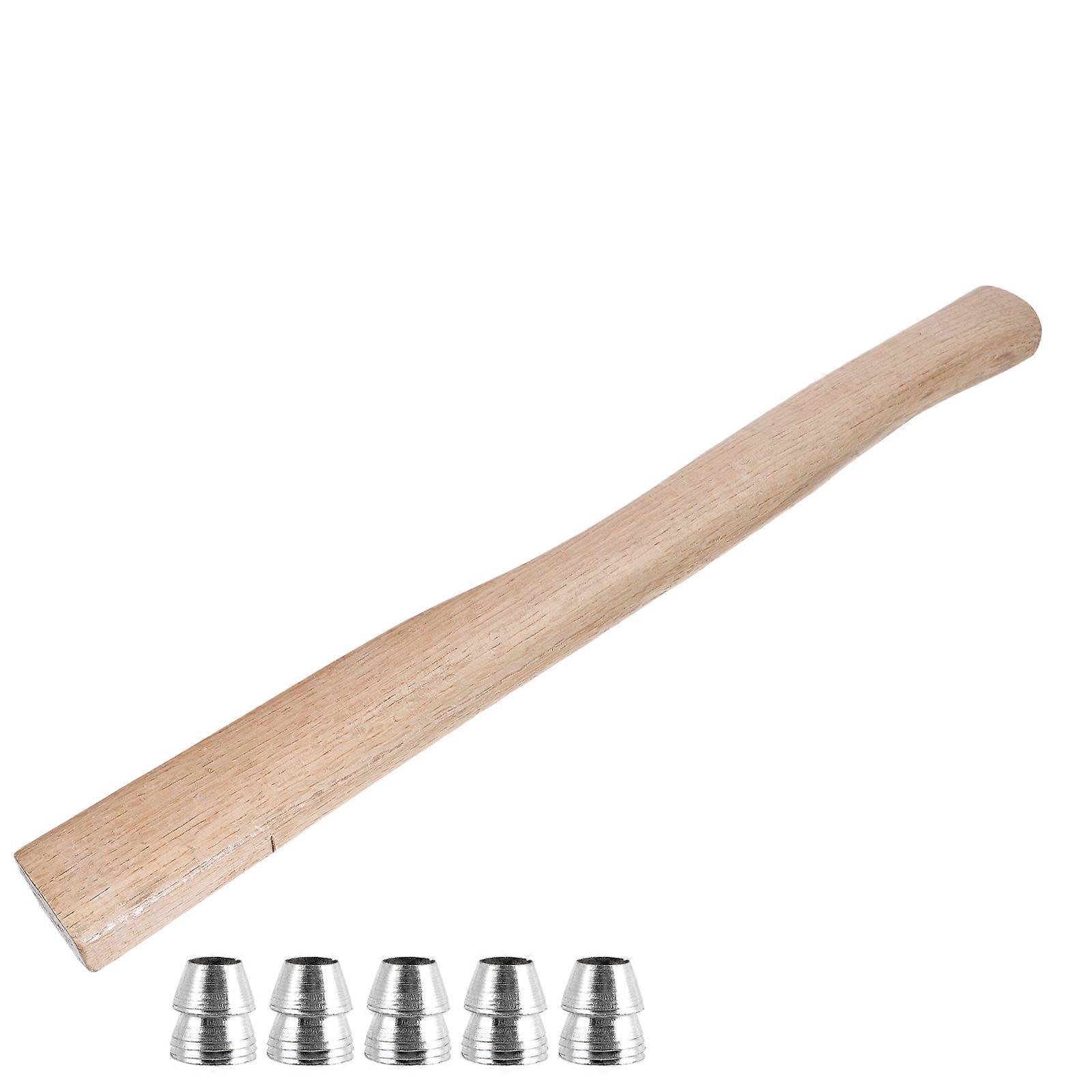Replacement Wooden Tool Handles Anti Slip Labor Saving For Carpenters Builders 1Set