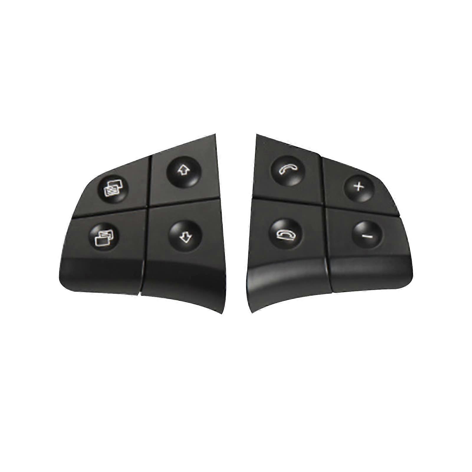 Steering Wheel Control Buttons Switch Replacement for Mercedes Benz W164 W245 W251 ML GL B R Class Black Color OEM Quality