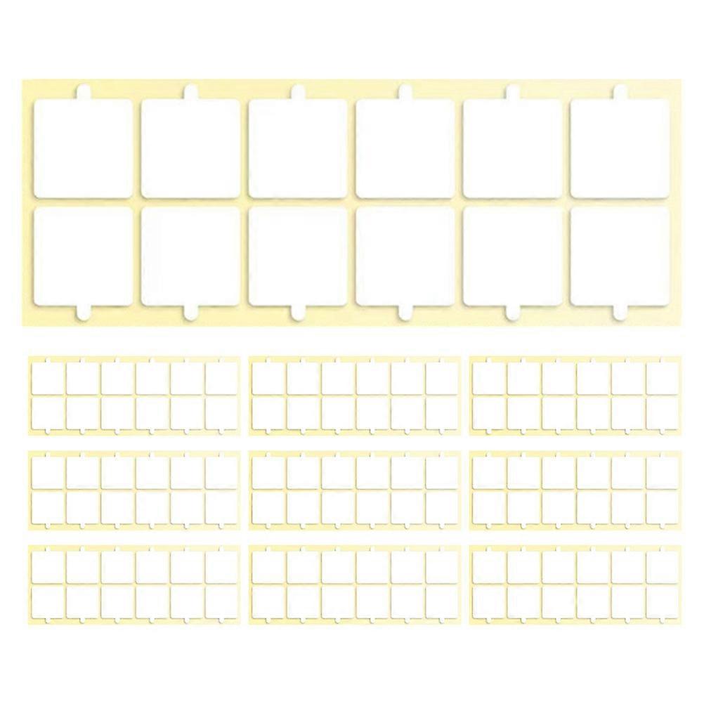 Transparent Soundproof Adhesive Tape   10 Sheets Strong Double Sided Mounting Strips for Acoustic Foam Wall Panels and DIY Noise Reduction Projects