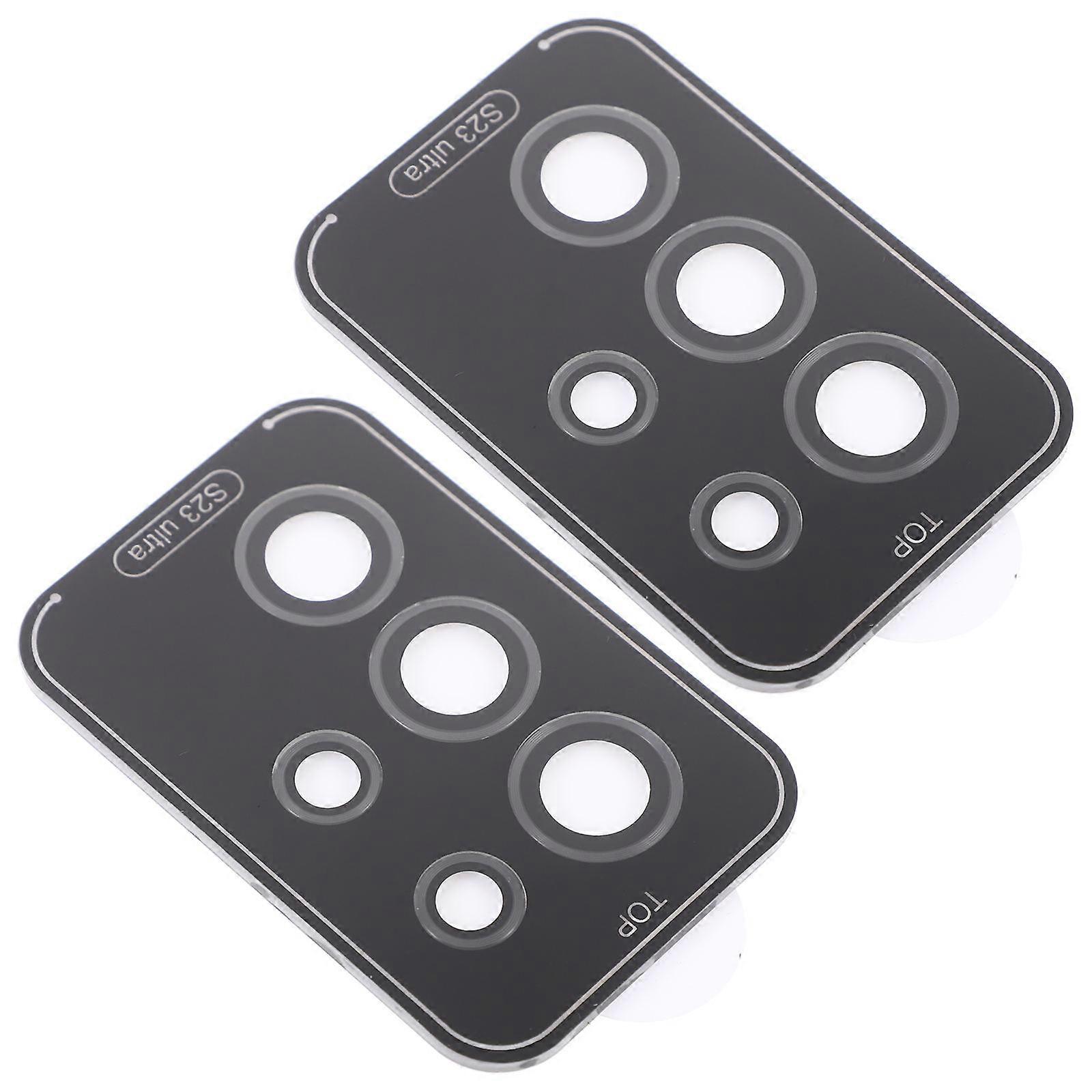Tempered Glass Phone Lens Cover 2 Sets Compatible With Galaxy S23 Ultra Ideal For Daily Use And Family Members