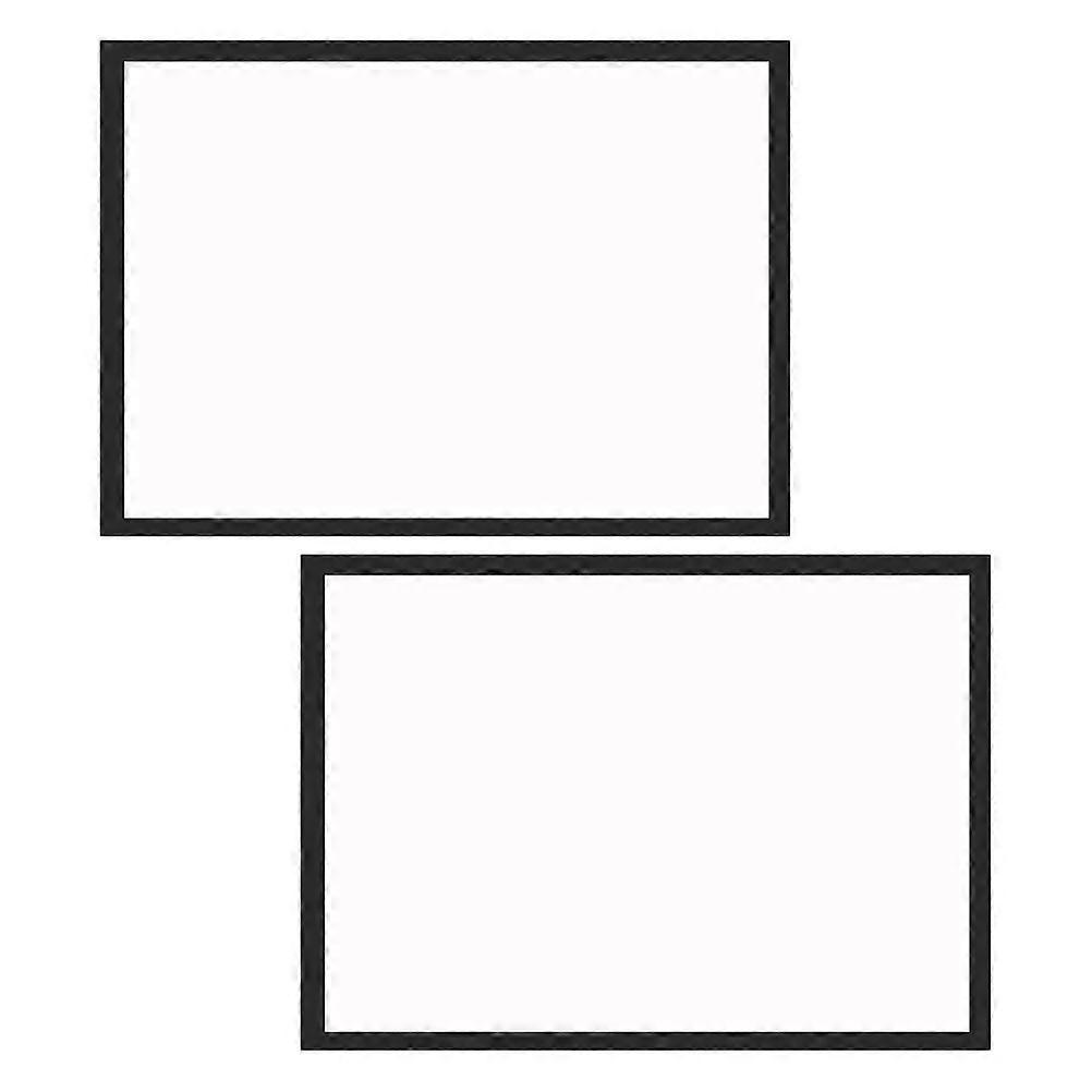 2pcs Magnetic Picture Frames for Refrigerator Memory Photo Frame DIY Fridge Decor Self Adhesive Magnetic Art Frames for Walls