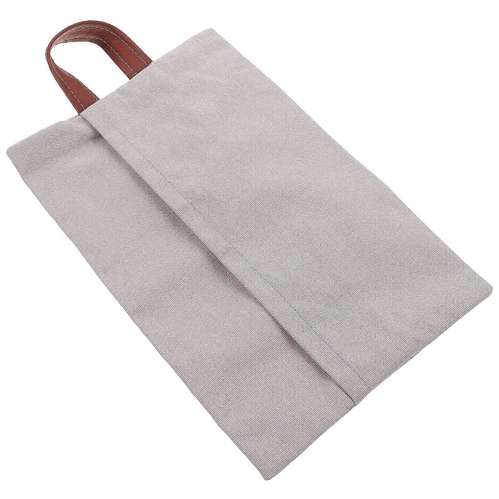 Multi-functional Hanging Tissue Box For Car Interior Accessory 28x15cm Rectangular Shape 1Pack