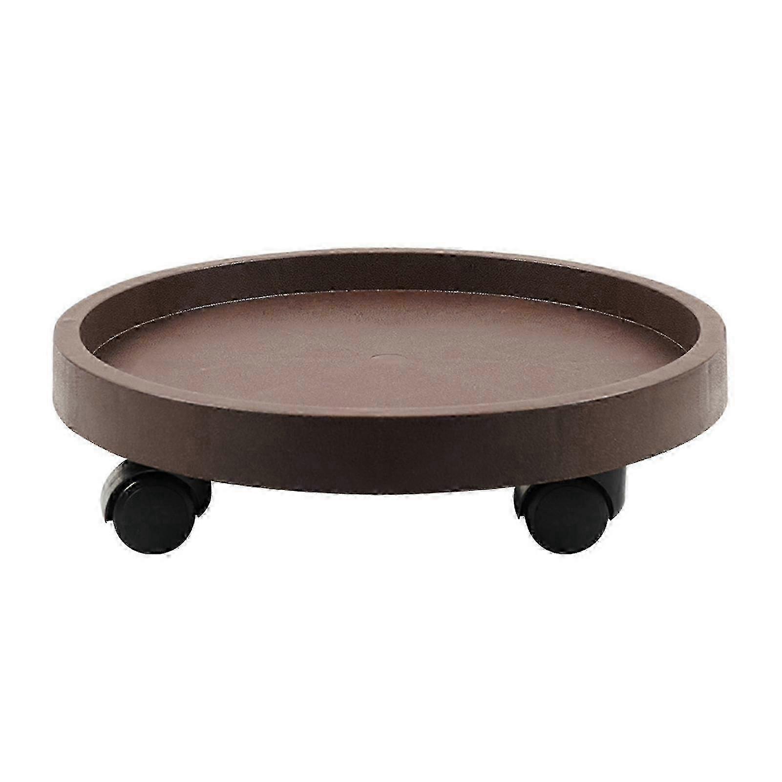 Wear-Resistant Mobile Planter Base with Wheels for Large Potted Plants - Thickened & Round