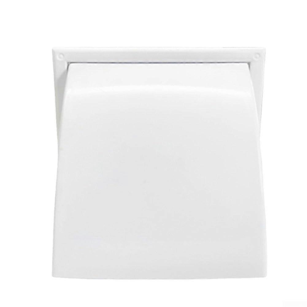 Rainproof range hood with backdraft damper for effective extraction in kitchen and bathroom (125)