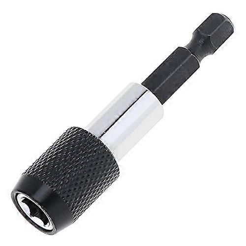 1/4 Inch Drive Shaft Quick Change Holder Hex Bit Chuck Adapter for Electric Drill and Screwdriver Compatibility