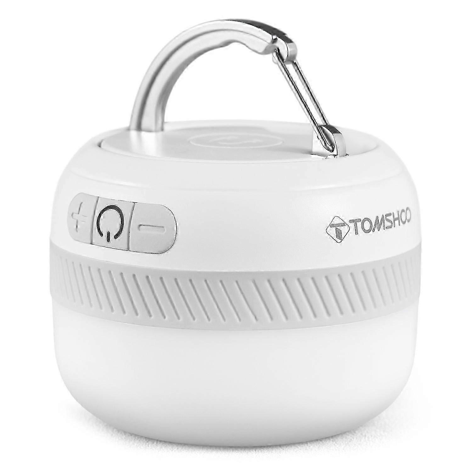 TOMSHOO LED Camping Lantern USB Rechargeable Outdoor Flashlight Camping Tent Light with Magnetic Bas