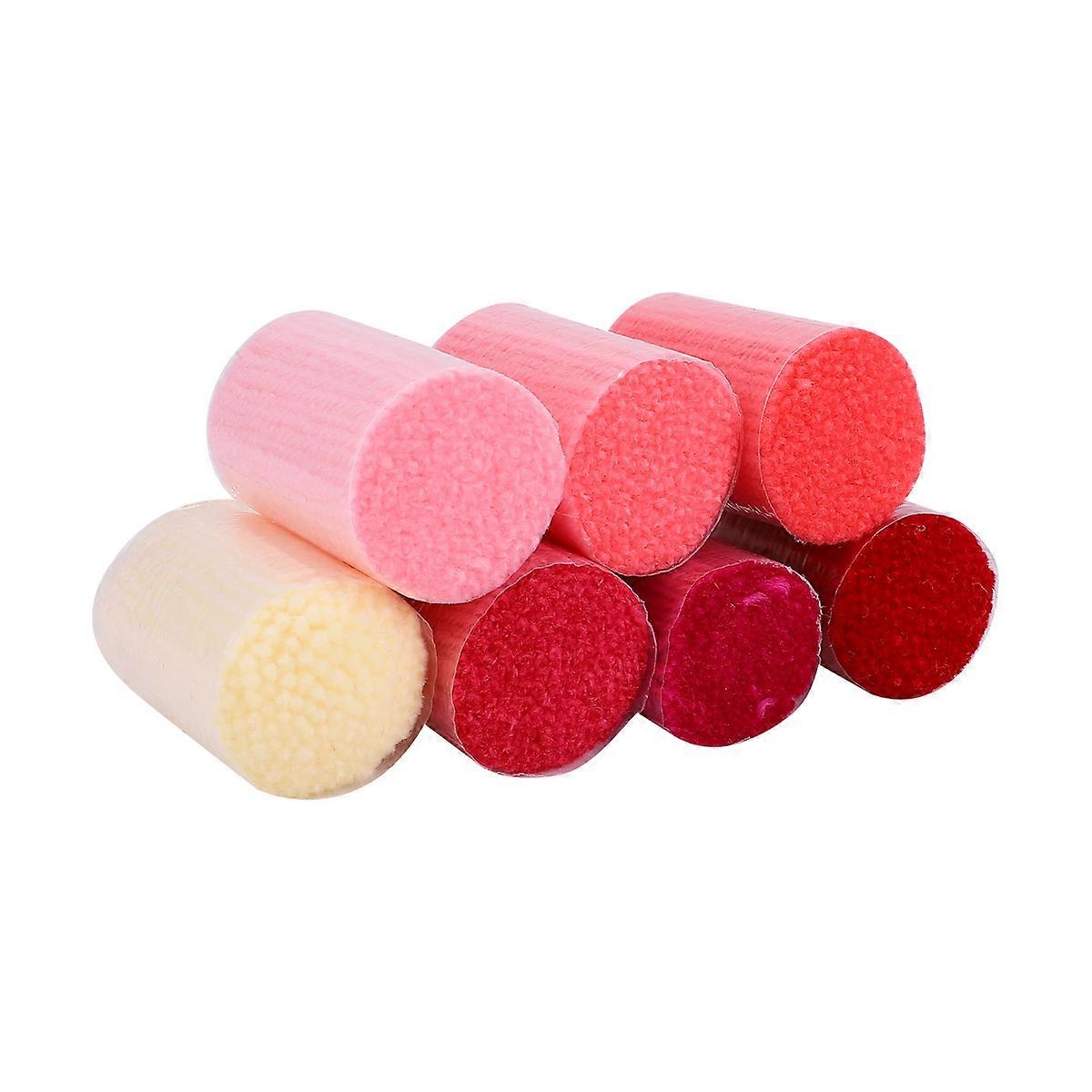 Red Wool Yarn Cotton Thread DIY Projects Color Fastness 18Pcs