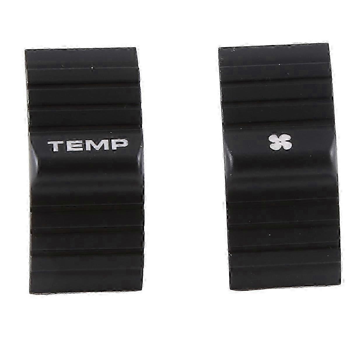 Climate Control HVAC A/C TEMP Button Set for 911 997 987 Cayman Boxster Pre-Facelift Models