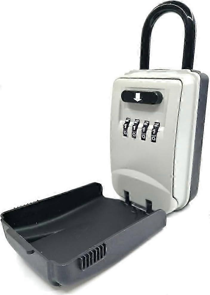 Key Safe Lock Box Padlock with External Protection Cover,Hanging Security Key