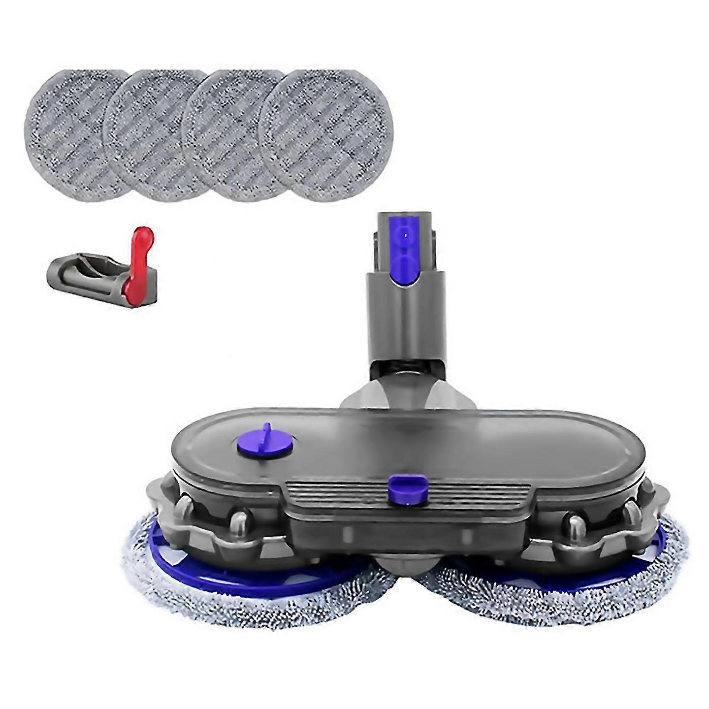 Elektrisch für V7 V8 V11 V10 V15 Staubsauger Nass-Trockenmopp-Reinigungskopf mit abnehmbarem Wassertank