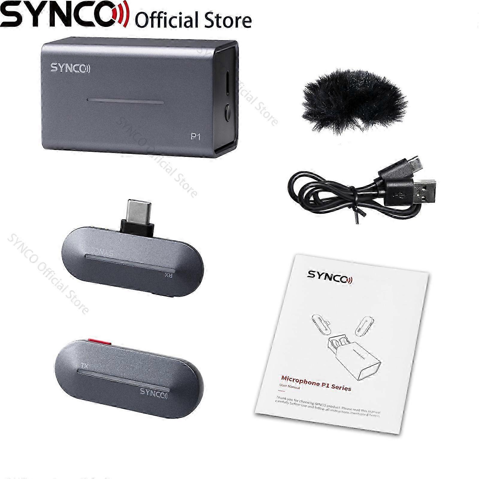P1s Wireless Lavalier Microphone For Iphone Android Type C Audio Video Recording Mini Mic Smartphone Portable Studio 2025
