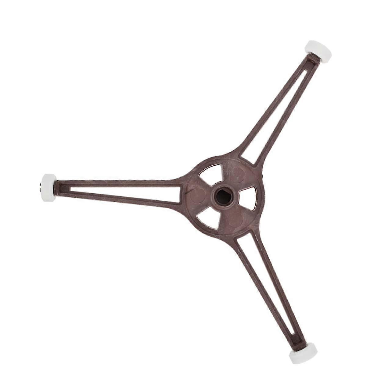 Microwave turntable holder with three small wheels, heatresistant for microwave, replacement for wornout turntables.