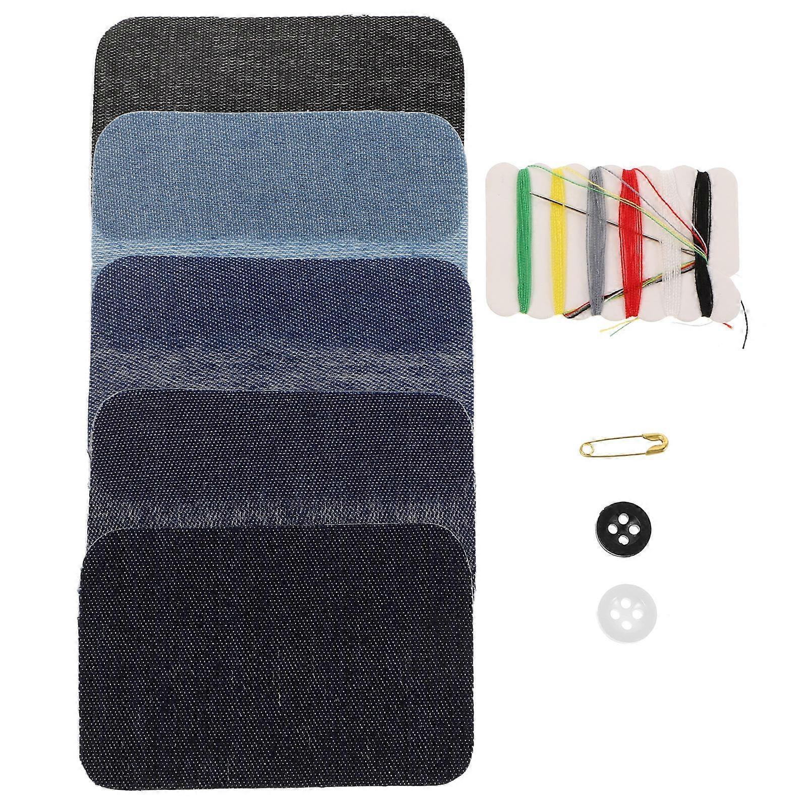 Clothing Decoration Patches DIY Applique Iron On Patches Suitable For Men And Women To Mend Jeans Holes With 1 Set
