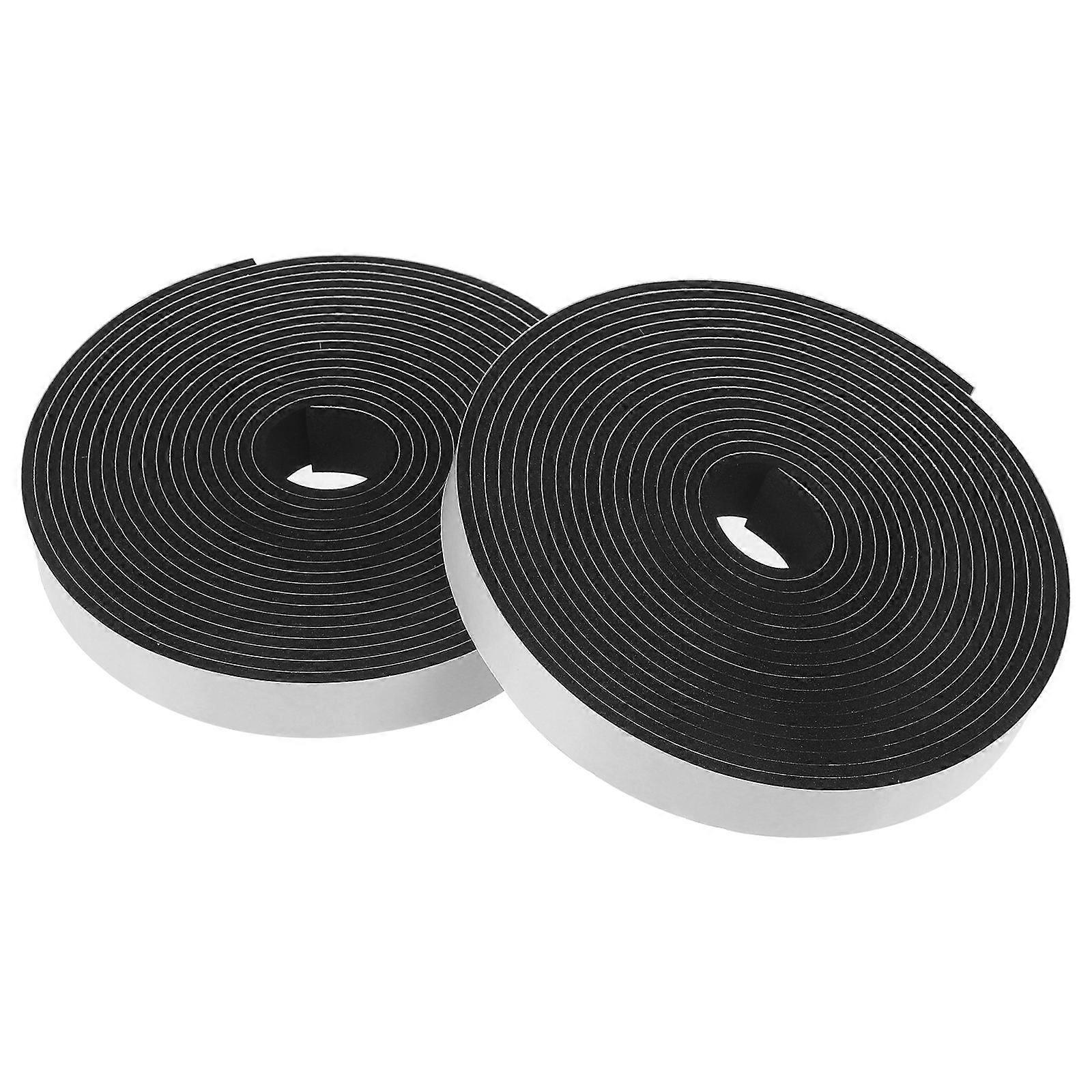 High Density Foam Weather Stripping Door Seal Self Adhesive Insulation Tape for Windows and Doors – Noise, Draft, and Vibration Protection
