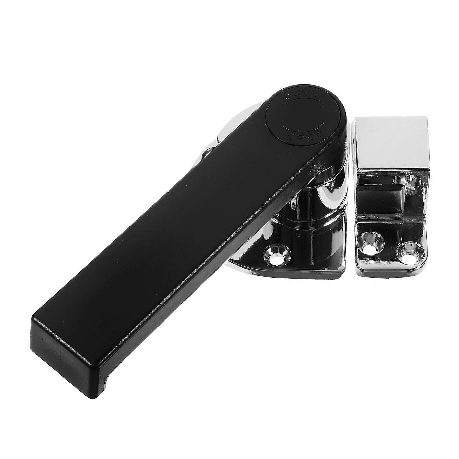 Durable Door Lock Latch Ideal For Freezer Door Usage Featuring Sleek Zinc Alloy Style 1 Set