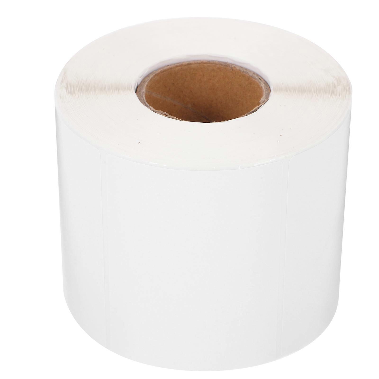 Blank Printable Sticker Labels, Adhesive Matte Paper for Label Printers, White, Multipurpose for Address, Price Tags