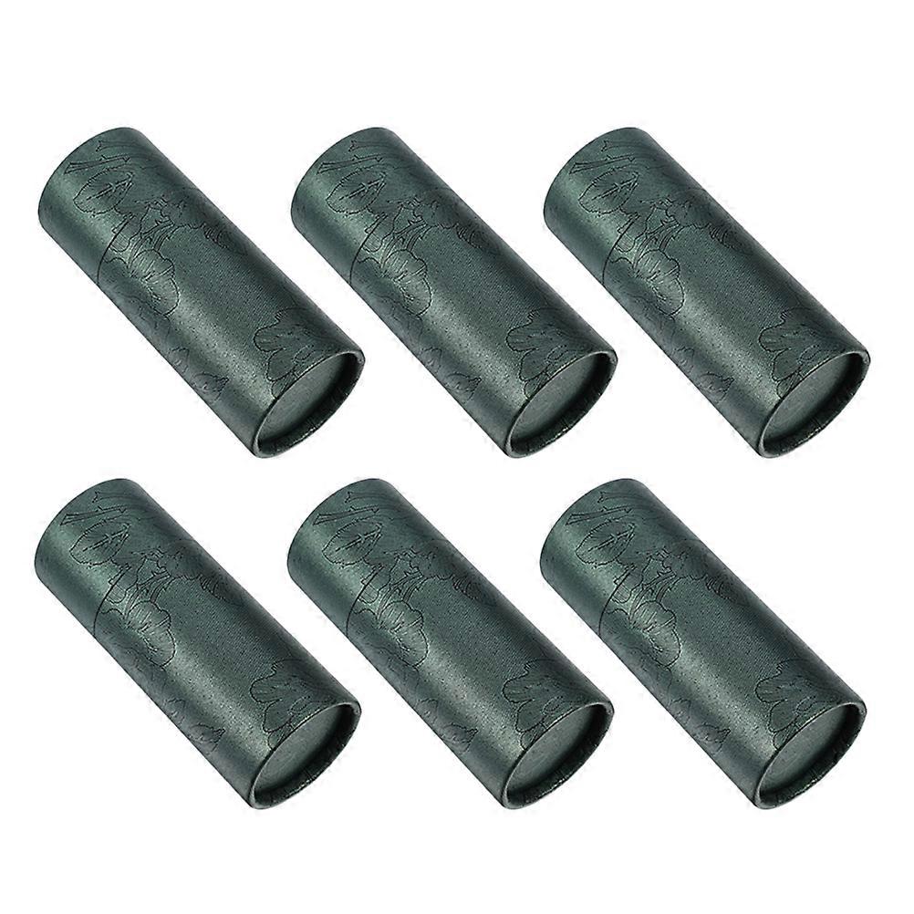 6pcs Essential Oil Paper Tubes, Round Cardboard Containers with Lids for Cosmetic Crafts Presentation, Bottles Not Included