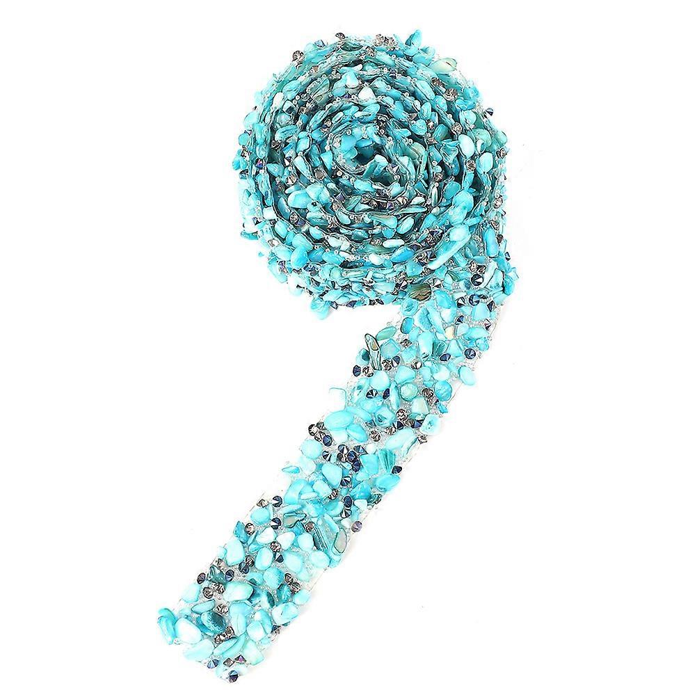 Sew On Rhinestone Applique For Artisans Costumes 2.5cm x 200cm Sewing 1 Set