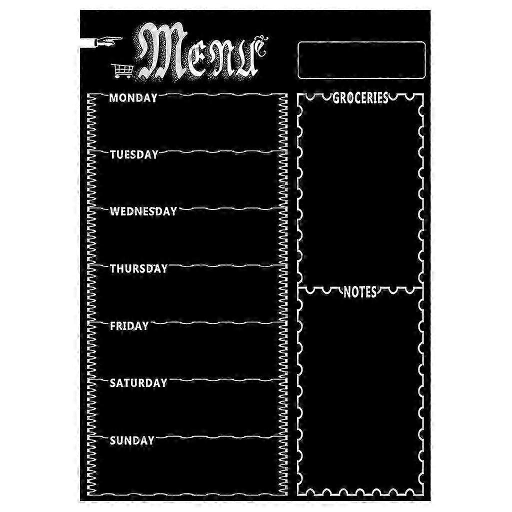 2025 Whiteboard Magnetic Calendars For Refrigerator Family Notepad Daily Planner