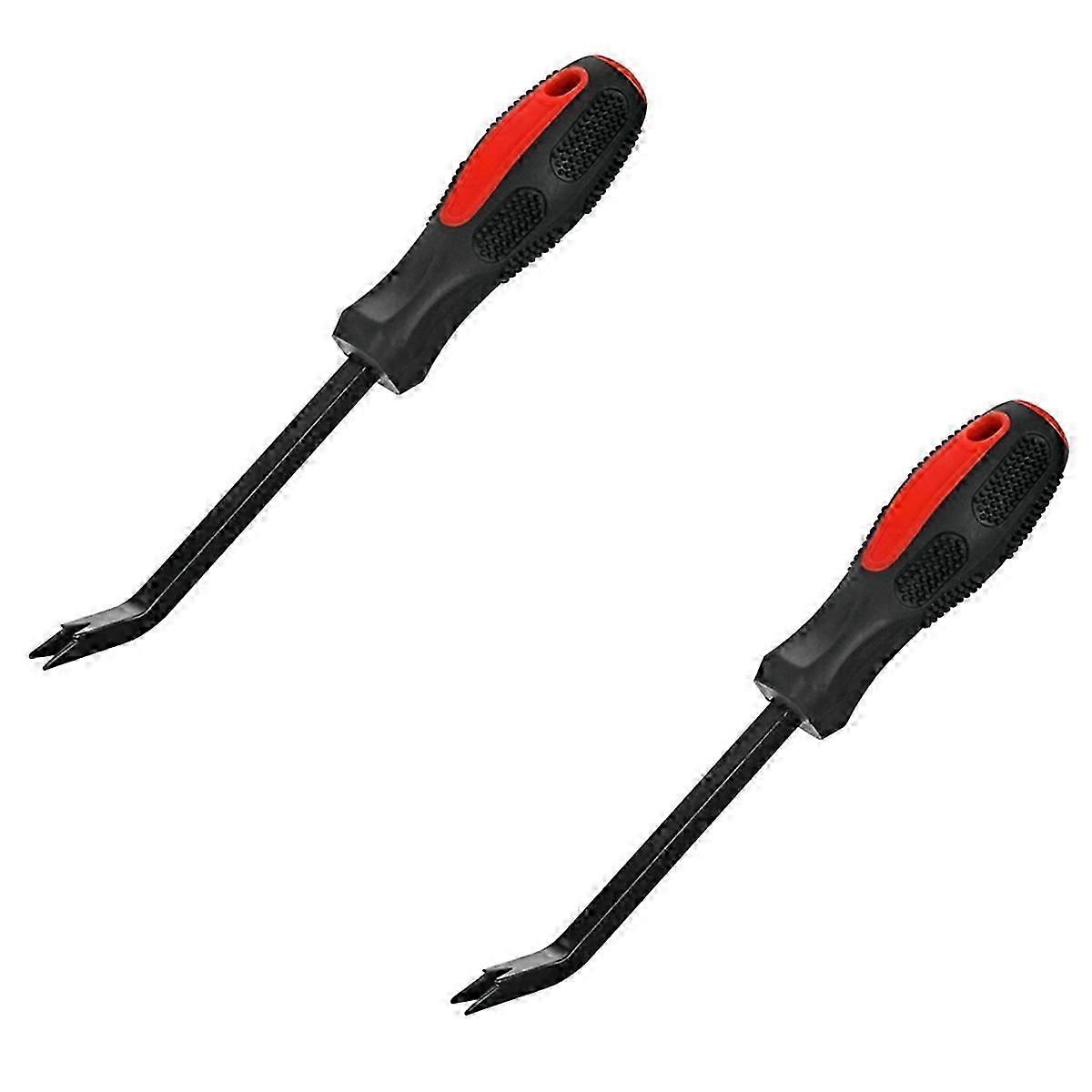 2Pcs Woodworking Nail Puller Nail Puller Used for Woodworking and Automobile Tire Maintenance Screwd