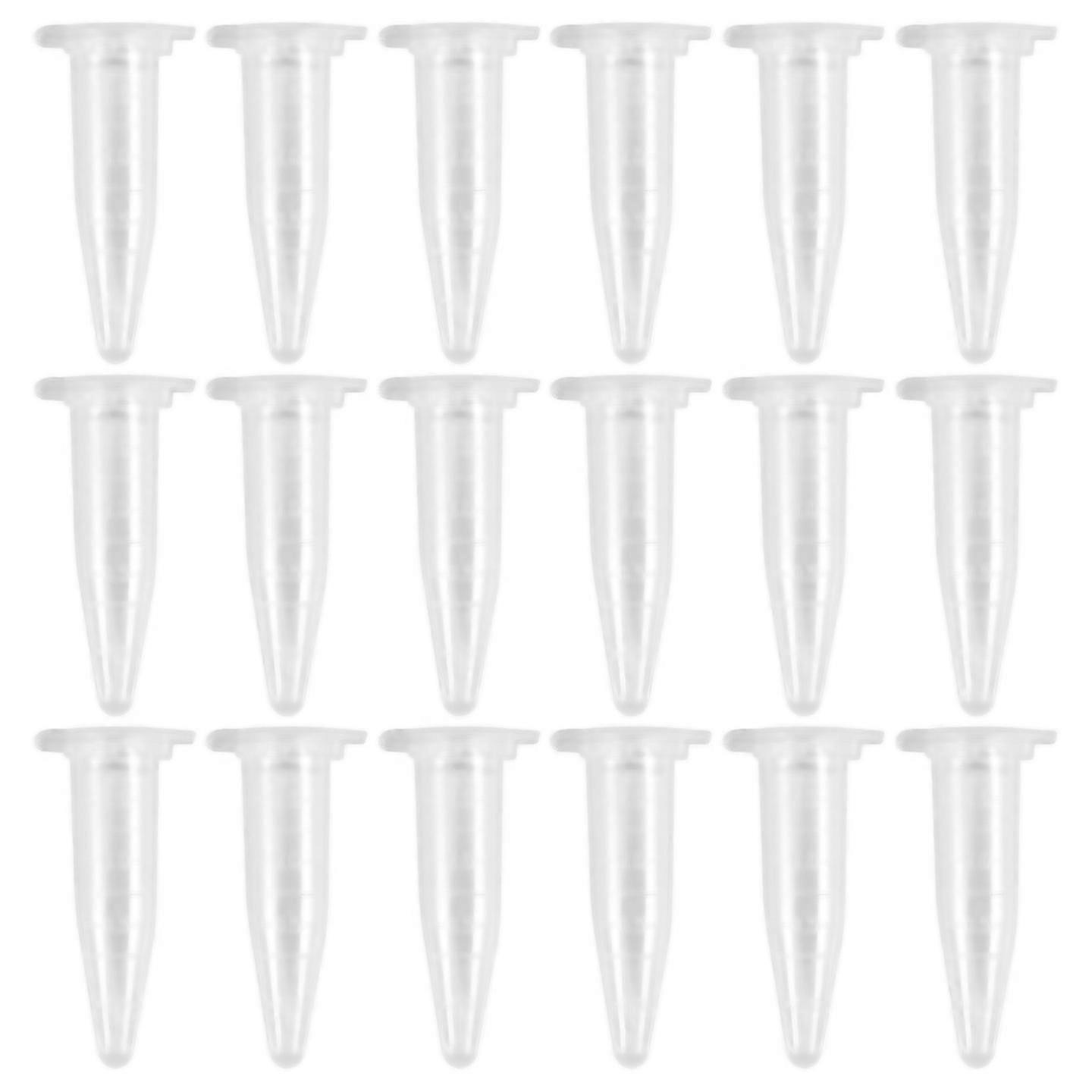 For 1000pcs Mini Centrifuge Tubes 15ml Raduated Clear Plastic With