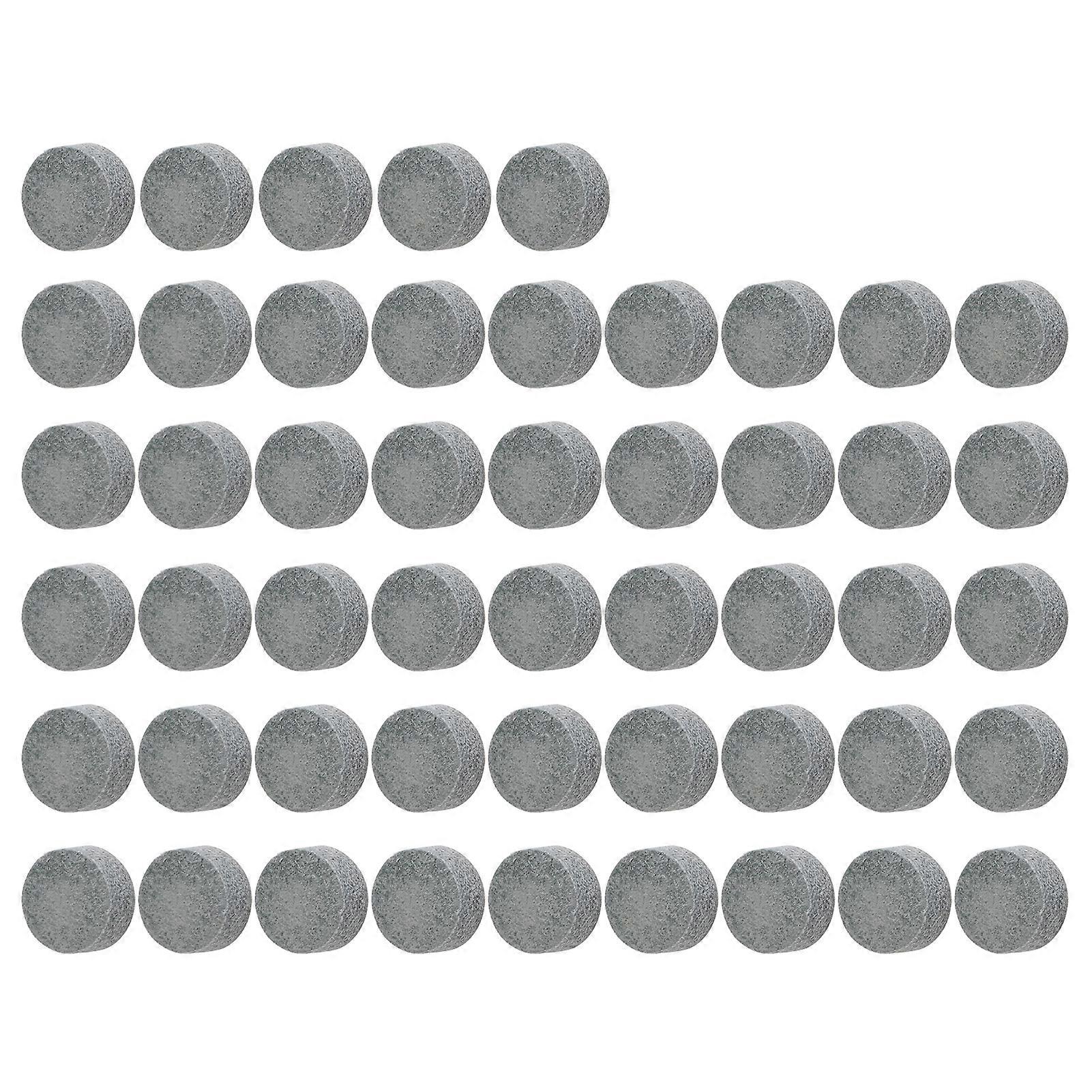 50Pcs Pool Cue Tips Leather Billiard Cue Stick Tip Grade B Replacement Tool for Daily Use Training11mm 