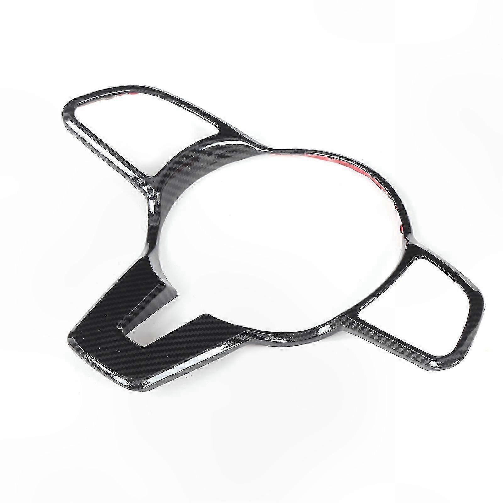 Carbon Fiber Style Steering Wheel Cover for A B C E-Class Vehicles