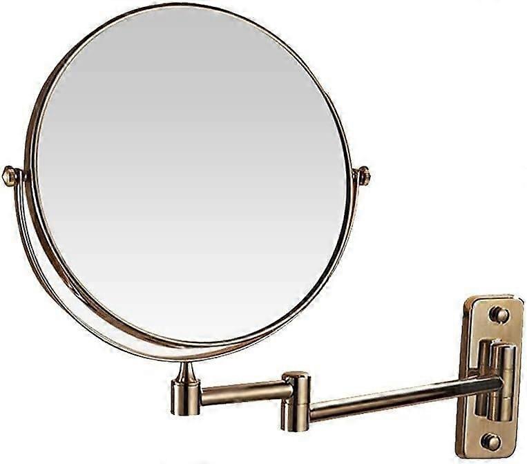 Beauty Makeup Mirror Amplification Rotating Wall Mounted Double Mirror Bathroom Mirror Model WWYY