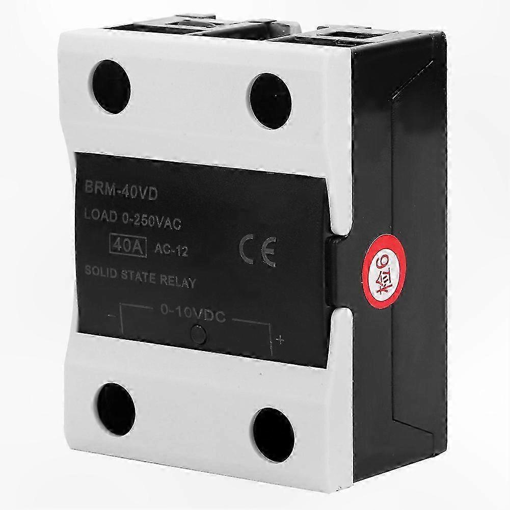 40A Halbleiterrelais DC 0-10V AC 0-250V Flammwidrig
