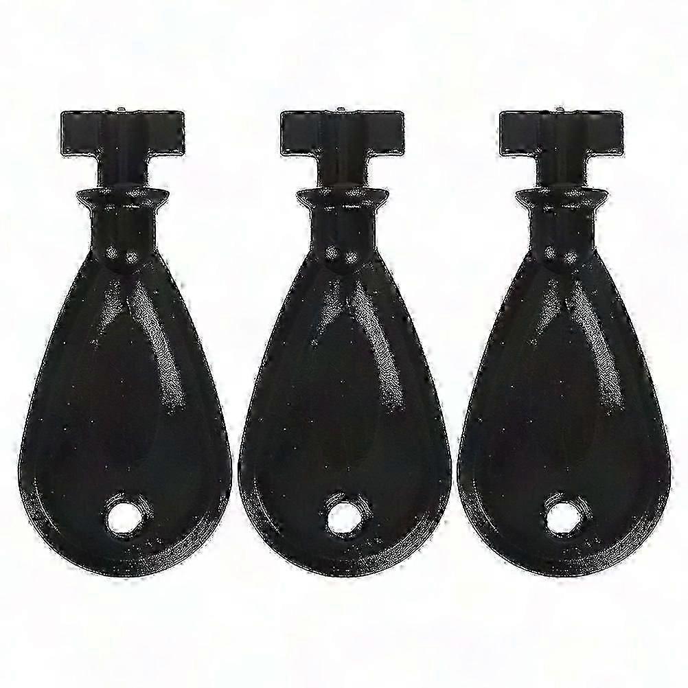 3Pcs Toilet Paper Dispenser Key Replacement for Paper Towel Roll Dispenser Plastic Key
