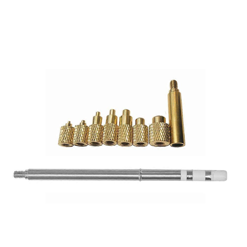 Multipurpose M2 to M8 Brass Knurled Nut Heat Set Insert Tool for 3D Printing and Soldering Iron for SH72 SH73