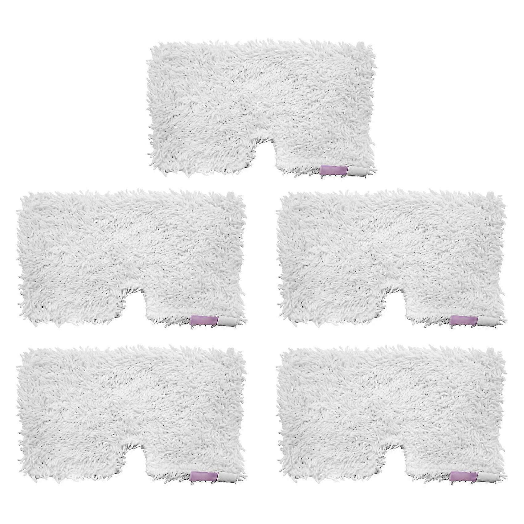 5 PCS Replacement Steam Mop Pads for Steam Mop Pads Compatible with S3500 Series S3550 S3901 S3601 S3501