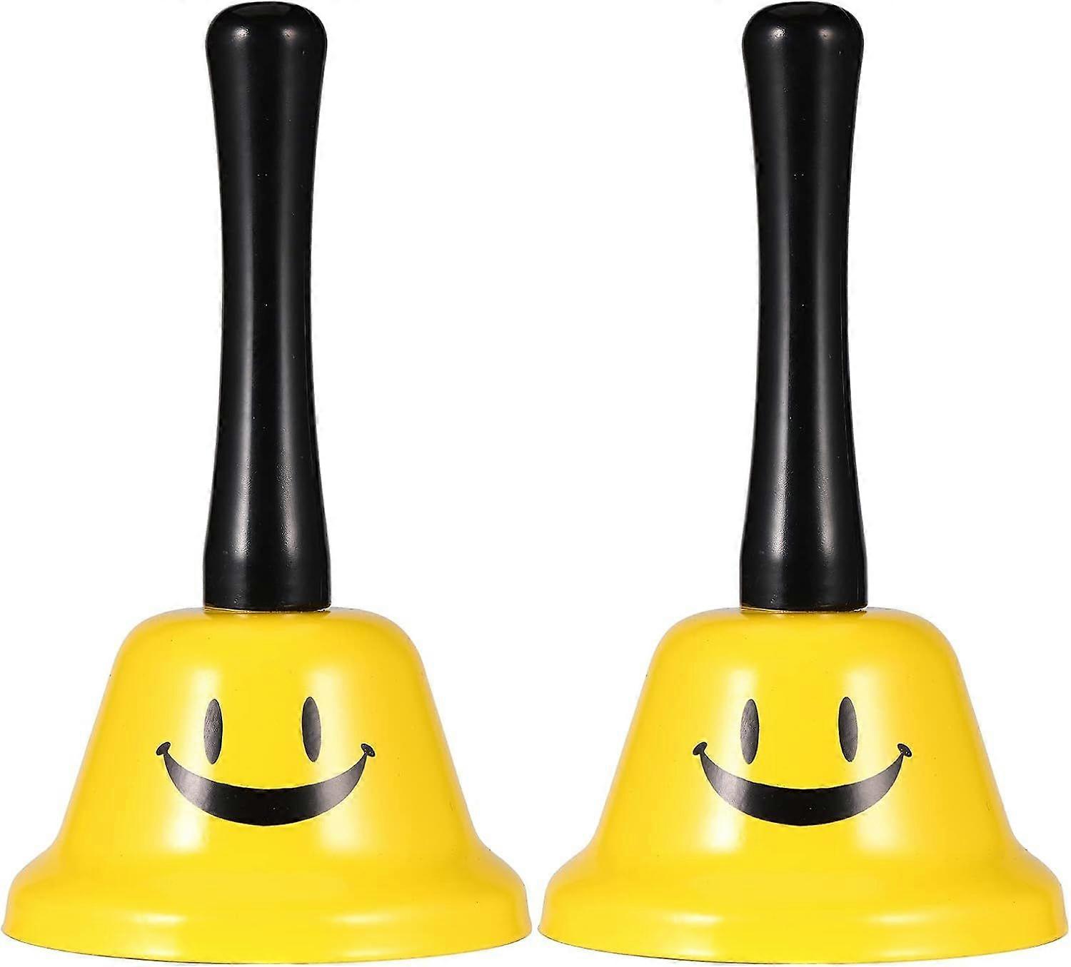 2 Pcs Call Bell, Service Bell Dinner Desk Bell for The Porter Kitchen Restaurant Bar Hotel Schools