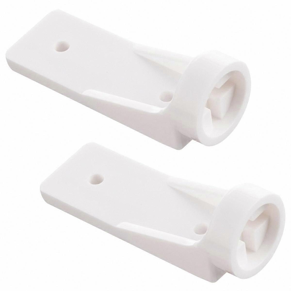 2-Pack 2-Way Hinge Plate for Freezer Door, Compatible with 2002244008 Model