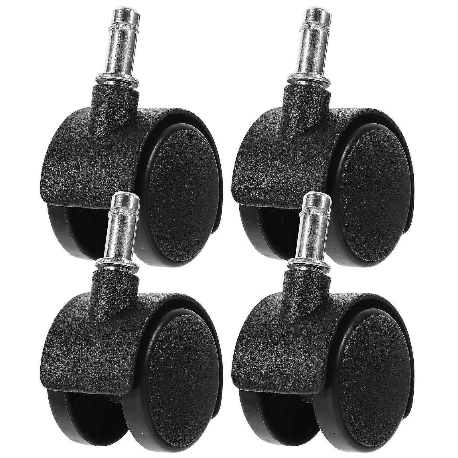 4pcs kleine Räder Mülleimerräder Mini-Schwenkräder Lenkrollen Kleingeräteräder