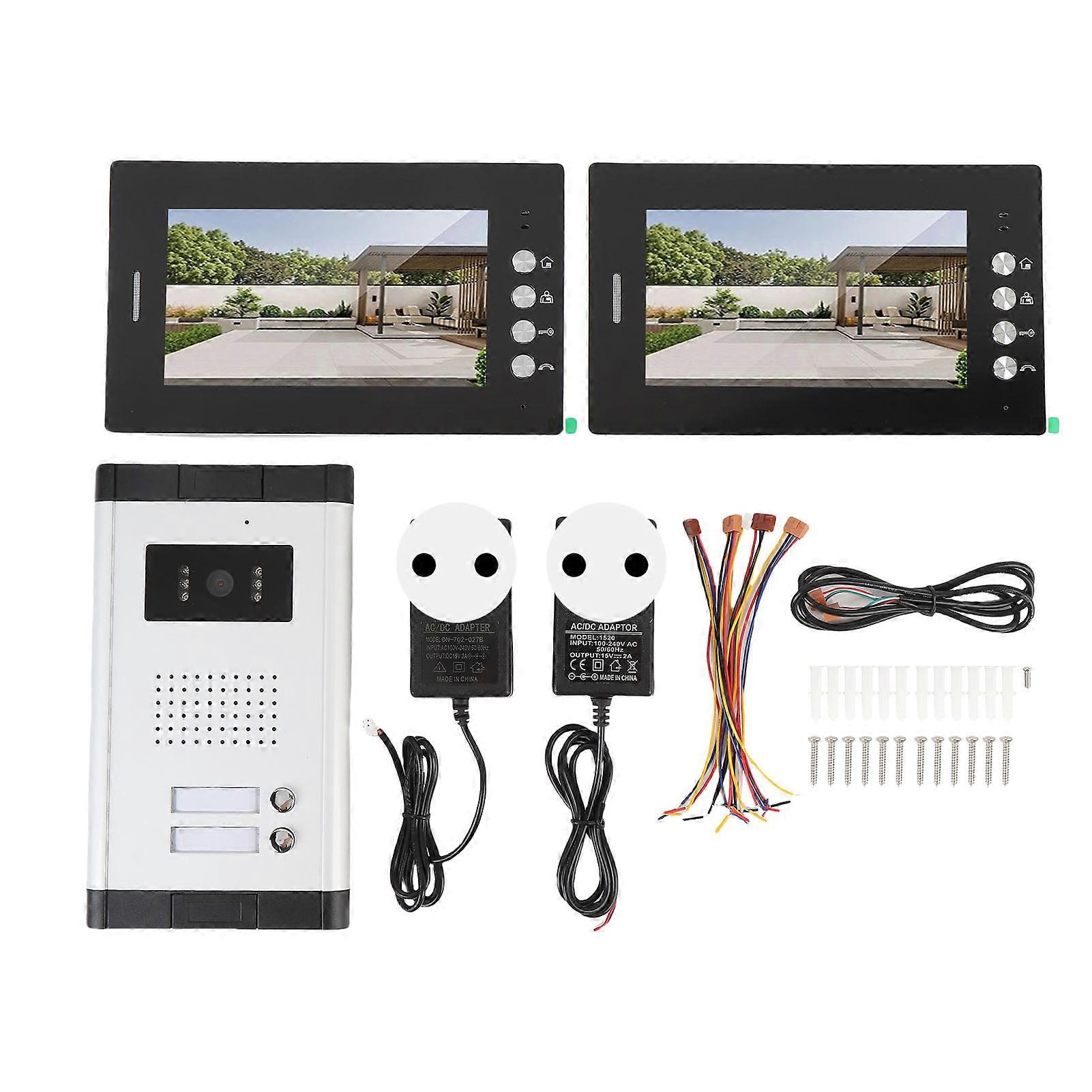 Video Intercom Entry System Wireless 7in Color HD CMOS Smart Door Phone Doorbell