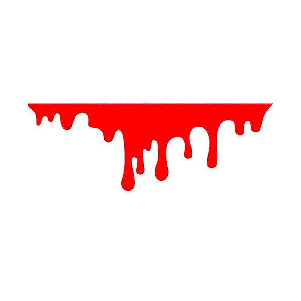 Customized Blood Car Stickers for Halloween - Scare & Attract Attention with Reusable, High-Quality Decals