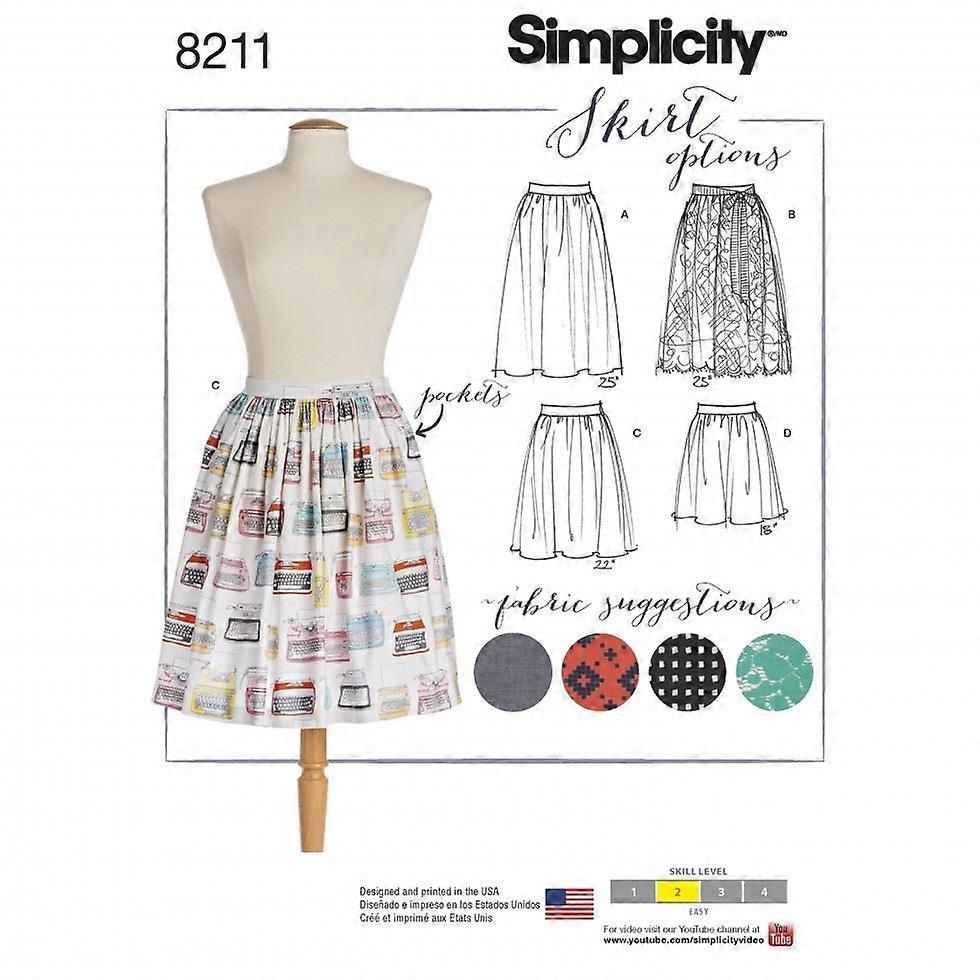 Simplicity Paper Sewing Pattern 8211