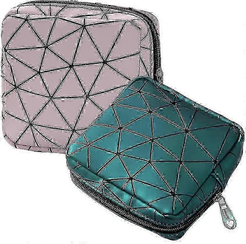 Mini sanitary napkin storage bag, two colors available, waterproof, soft and easy to carry