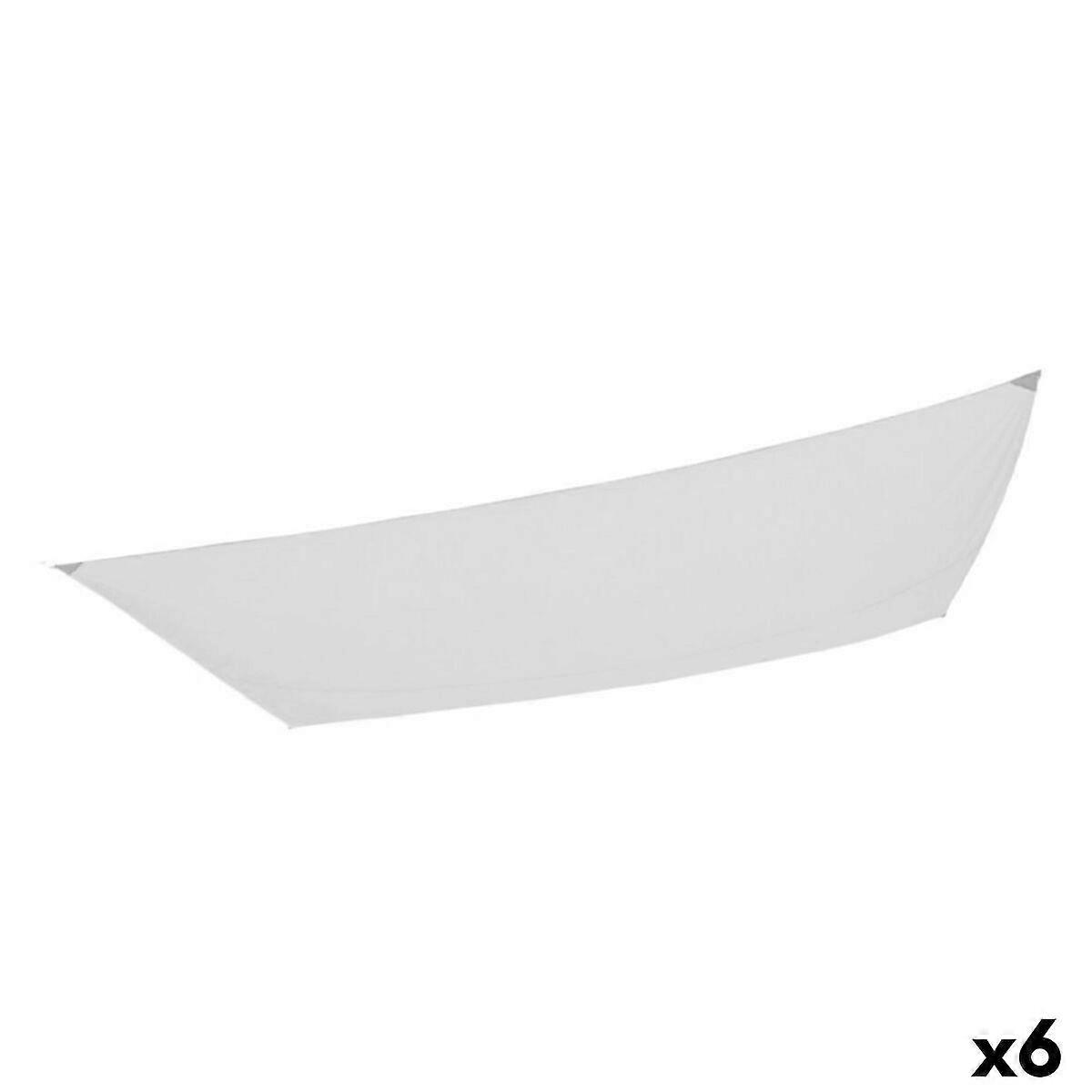Shade Sails Aktive Rectangular White 200 x 0,5 x 300 cm (6 Units)