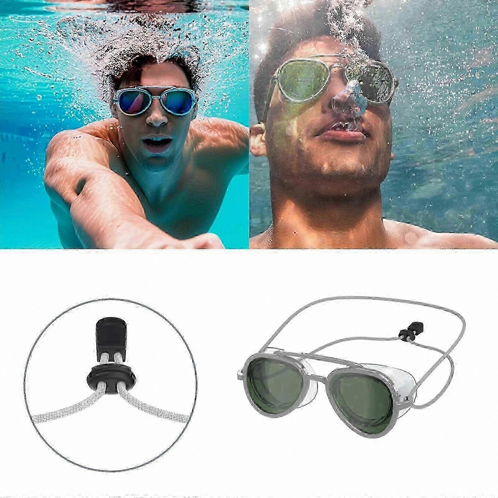 Unisex Swimming Goggles with Anti-Fog and UV Protection - 3 Color Options