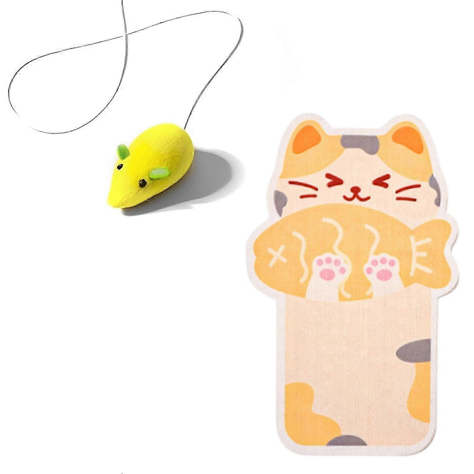 Self-Adhesive Cat Scratcher Wall Mounted for Indoor Pets