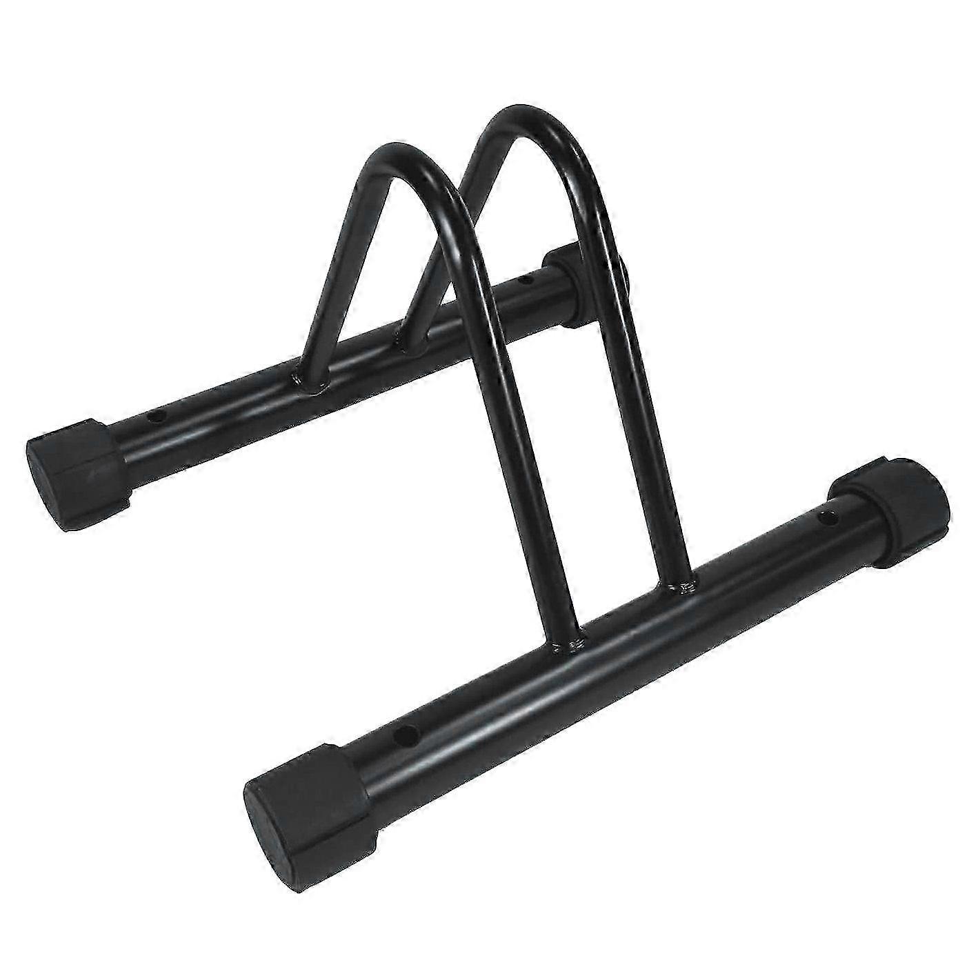 Optimized Bike Parking Rack: Single Indoor Bicycle Stand for Secure Storage