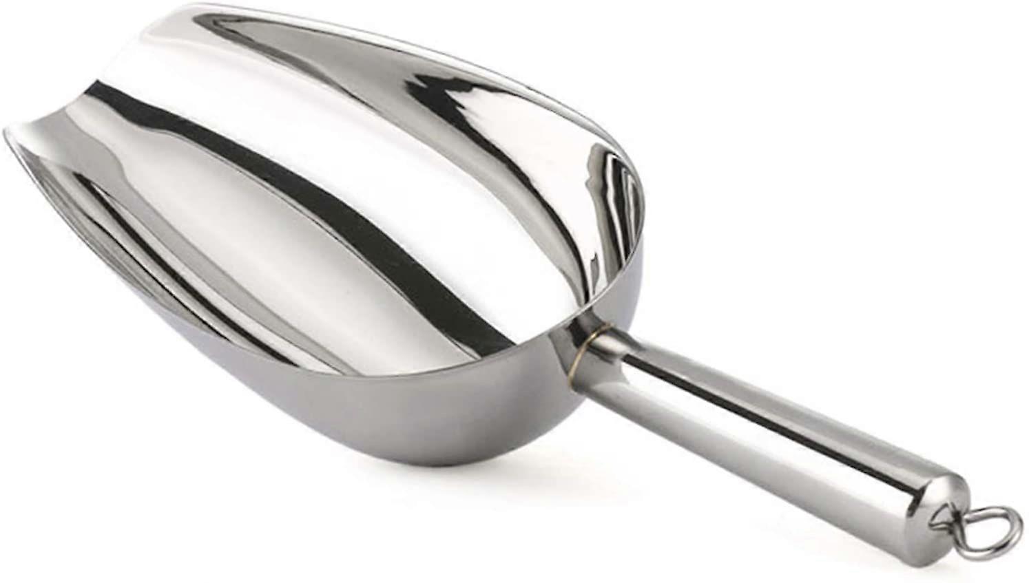 Ice scoop, stainless steel small flour scoop, feed scoop, weighing scoop, filling scoop, t