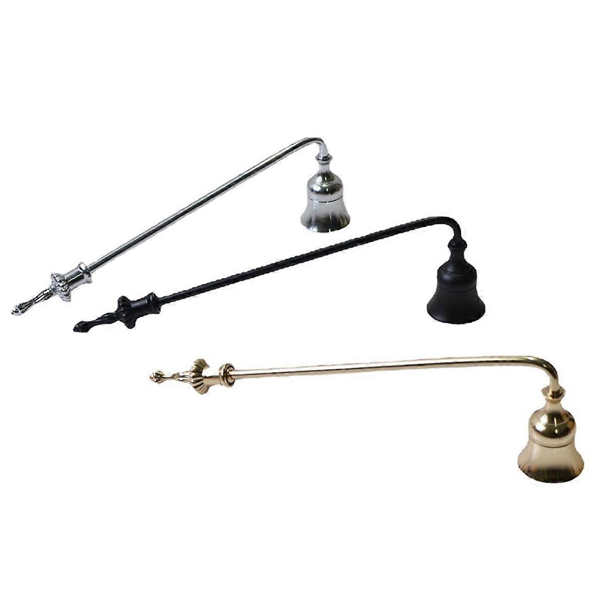 3Pcs Candle Snuffer Extinguisher with Long Handle, Wick Flame Snuffer for Putting Out Candle Flame