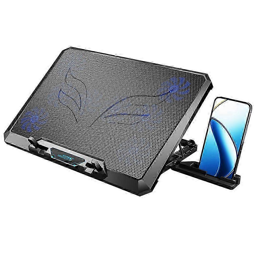 Optimized Laptop Cooling Pad with 8 Fans & No Lighted Notebook Cooler Stand for Computers