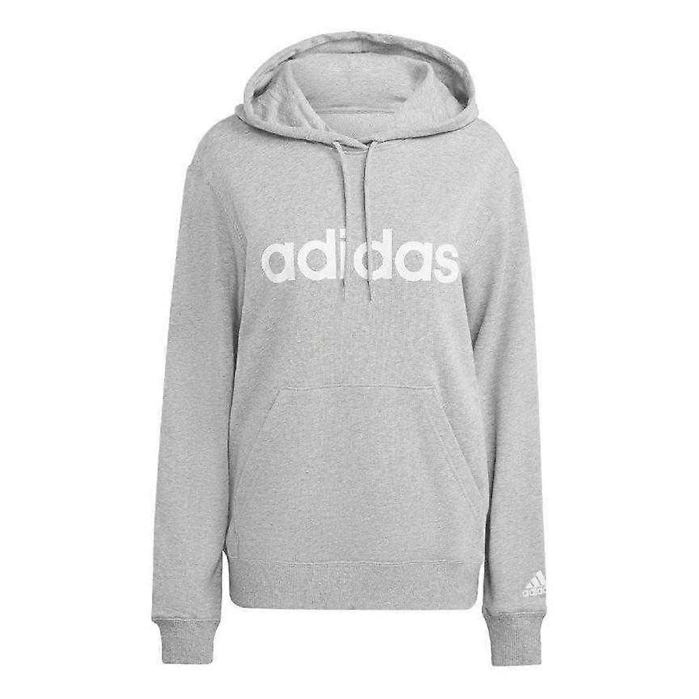 adidas Damen/Damen Essentials Linear Kapuzenpullover