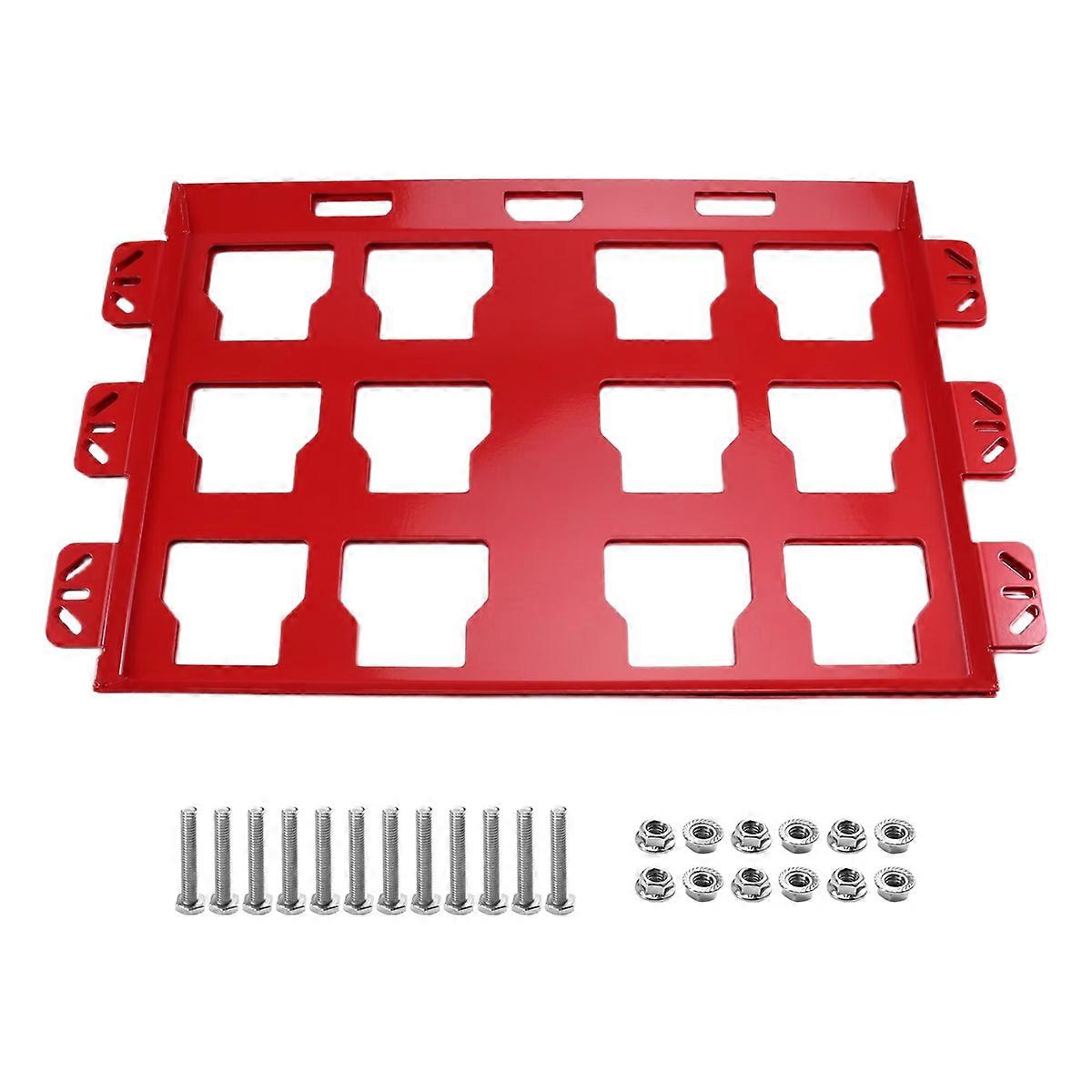 2 Pcs Toolbox Holder Wall-Mounted Toolbox Rack Tool Storage Rack